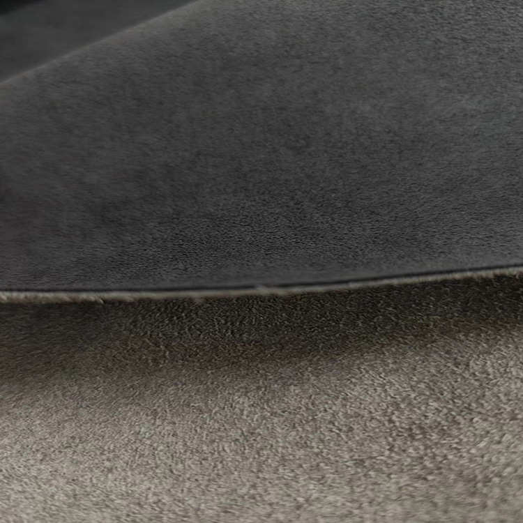 面料缝皮套复合纤碳黑专用2mm翻毛.皮革超弹力手方向盘1现货耐磨
