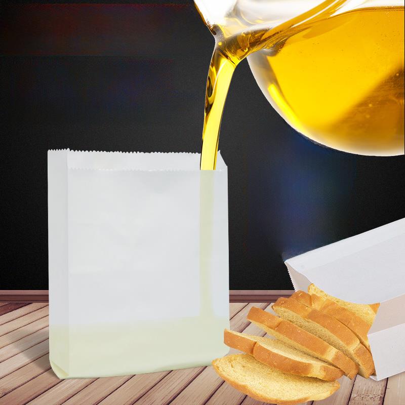 小吃袋子防油纸袋薯条炸鸡早餐包子打包烘焙面包食品包装袋定制