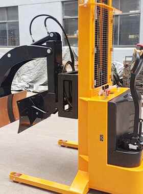 普翻尔夫电抱动夹车YL520全动油桶车转倒料油桶电搬WER运车纸卷上