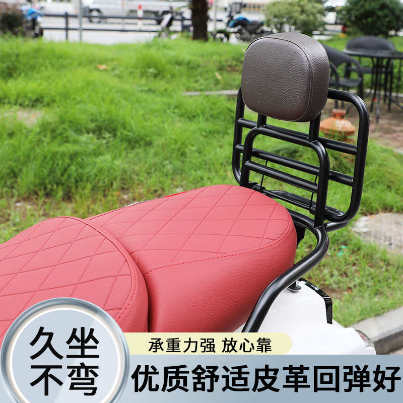 源头工厂龙嘉维多利亚踏板摩托车挡风板尾架置物架靠背尾箱尾包架