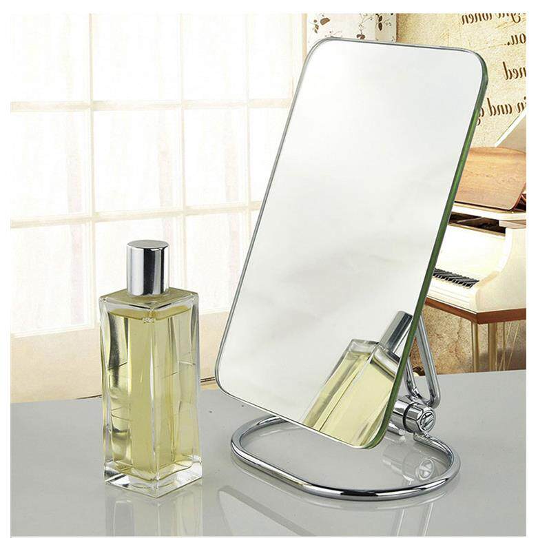 镜子化妆镜台式可携式折叠可壁挂公主化妆镜高清宿舍桌面镜美容镜