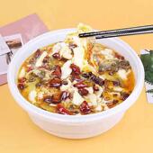 0WYV3000ml大容量打包碗锁扣打包盒火锅小龙虾打包碗酸菜鱼碗