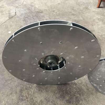 AYF5-100-0.37汽轮机油箱风机 排油烟风机专用叶轮 铝镁合金材质
