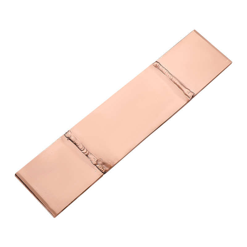 紫铜排定制零地排激光切割T2镀锡铜排加工板材紫铜板接地排汇流排