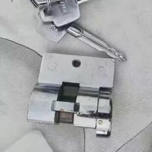 防盗锁芯保德安老6多轨道门锁十字五连锁日上铁架老式钥匙锁A6型