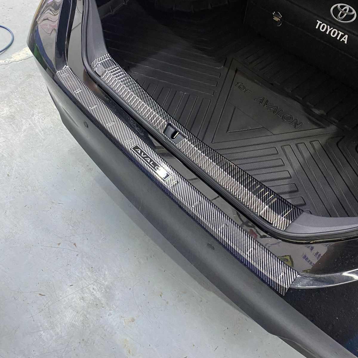 亚洲龙汽油版/混动版改装专用门槛条 碳纤维迎宾踏板  后护板