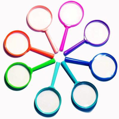 5Pcs Science Toys For Kids Magnifying Glass Outdoor Observat