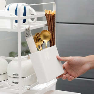 25年新款 厨房置物架多层收纳盘架桌面沥水碗架可拆卸放碗碟筷子