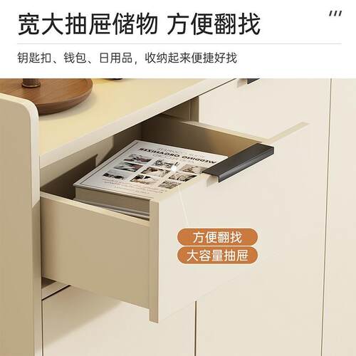 鞋柜室门口家奶入户玄关柜现代油风内用收纳柜客厅xg0179-b简易新