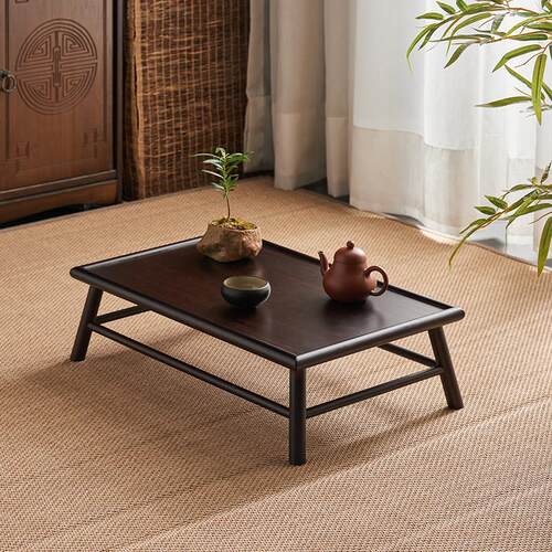 飘窗喝茶小桌子家用小茶台茶桌炕几中式榻榻米矮桌罗汉床方桌炕桌