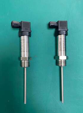 插入式温度变送器传感探头P温t测100热电阻4-02mA/0-WB6025V