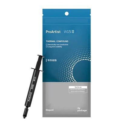 雅君W15硅脂2g已安装笔记本显卡Cpu热膏雅君涂抹工具Proartist