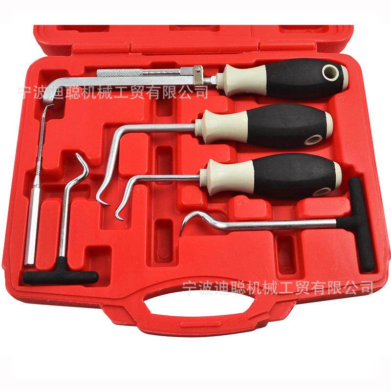 6件套汽车油封拆卸起子工具 油封维修工具 油封钩勾子组拉拔器
