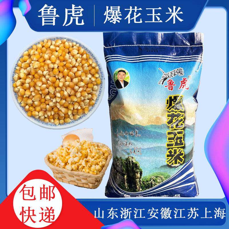 鲁虎爆米花专用玉米 爆裂小玉米粒 蝶形爆米花 爆花玉米20kg 包邮