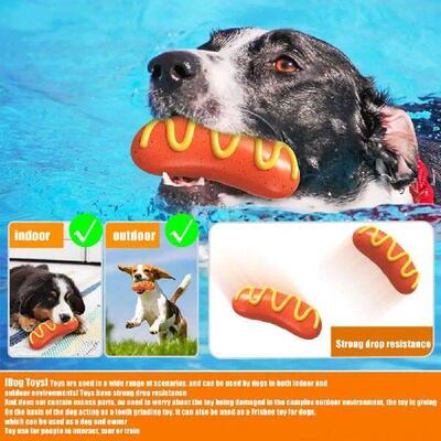 Soft Touch Dog Chew Toy Durable Dog Chew Toy Sausage-shaped