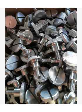 04不锈DI3N46滚花头台阶螺钉M5M5*10*104台阶螺钢钉螺钉