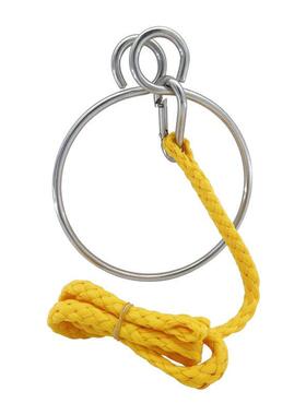 304不锈钢实心锚环套装 6mm检索系统环拉锚环船用游艇五金配件