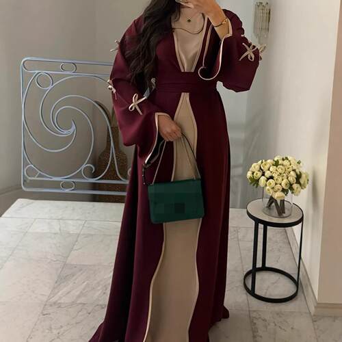 Women's Casual Woven Long Sve Top Plain Fitted Design Soft