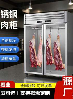 挂肉柜商用冷冻冷藏保鲜冰柜吊肉柜挂牛羊肉冰柜立式展示排酸冷柜