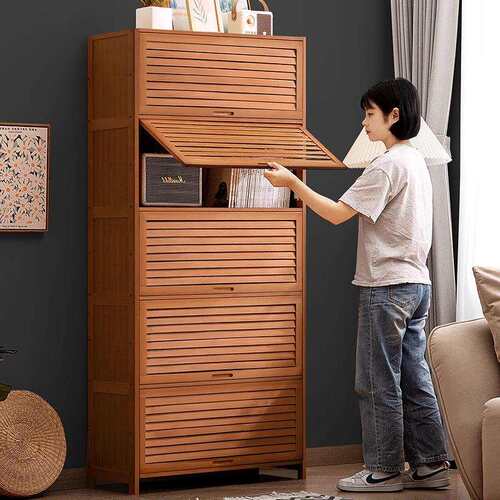 书架书柜置物架带门子储柜一柜体格柜展示柜463BYMZW落地物多层客