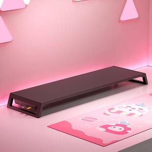 高级电脑增高架带USB线 线空办公室显示器支架桌面台式屏幕置物架子AI