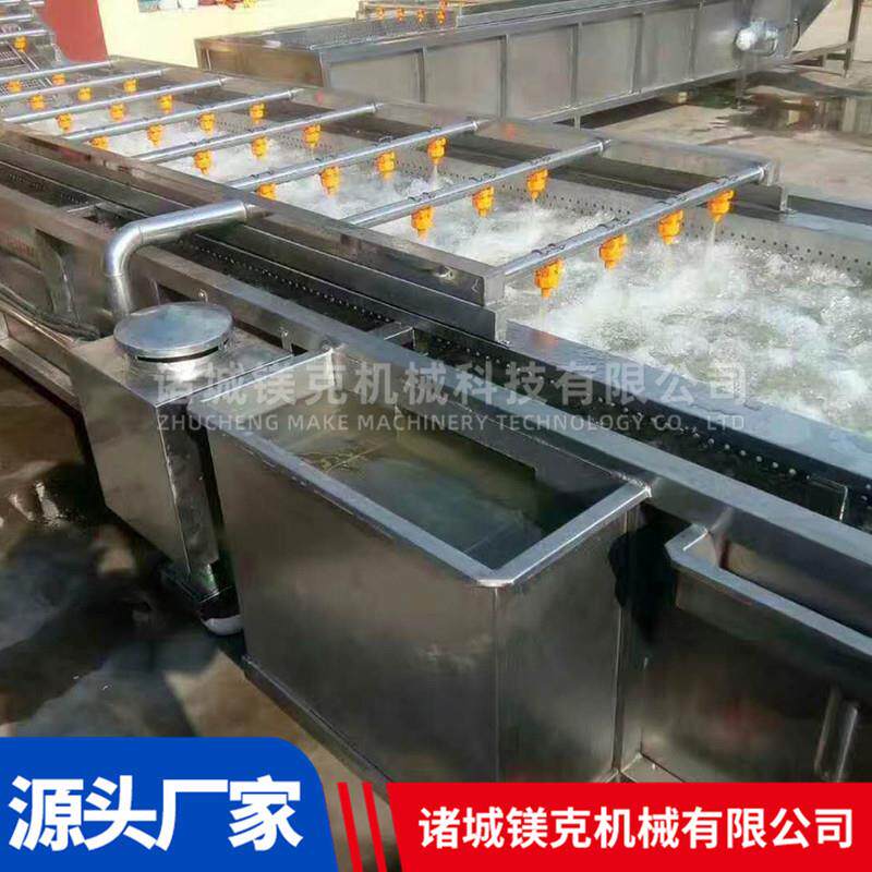 柑仔蜜汽浴气泡清洗机去泥沙洗菜机器设备紫茄果蔬处理机械