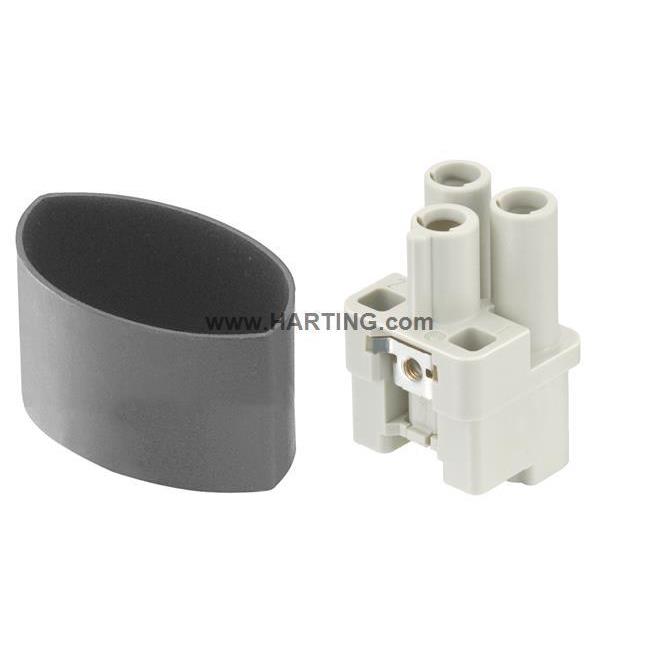HARTING哈丁浩亭09120023152HanQ2/0-f-crimp高压连接器