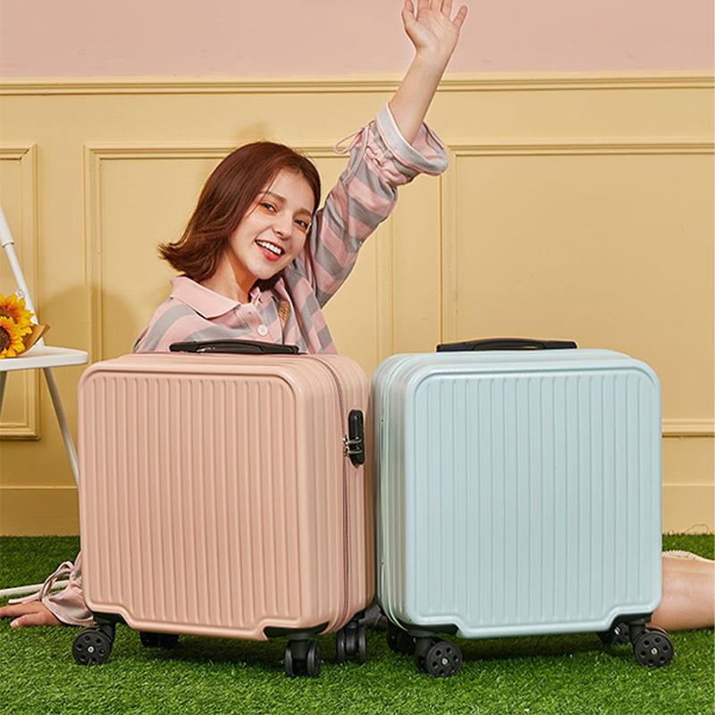 旅行箱女寸登机拉杆行李箱小型女学生轻便迷你密码万向轮箱子
