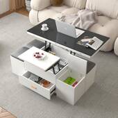 合柜茶几餐桌两用小户型可缩折50155叠北欧茶几电视伸组多功能升