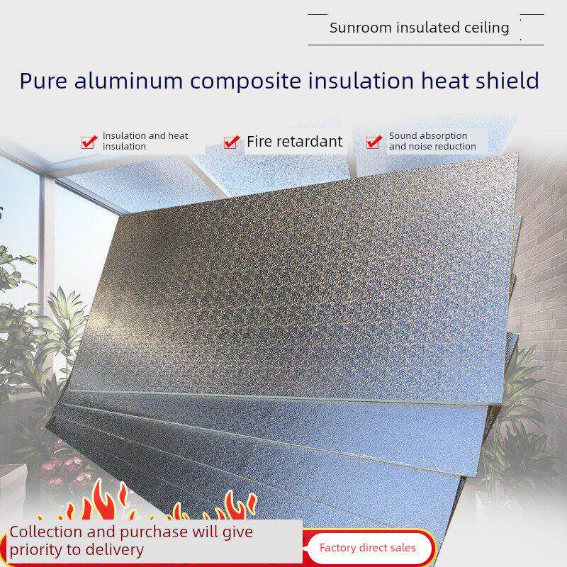高密度铝箔保温板中央空调风管保温板防火高温挤塑板屋面保温棉