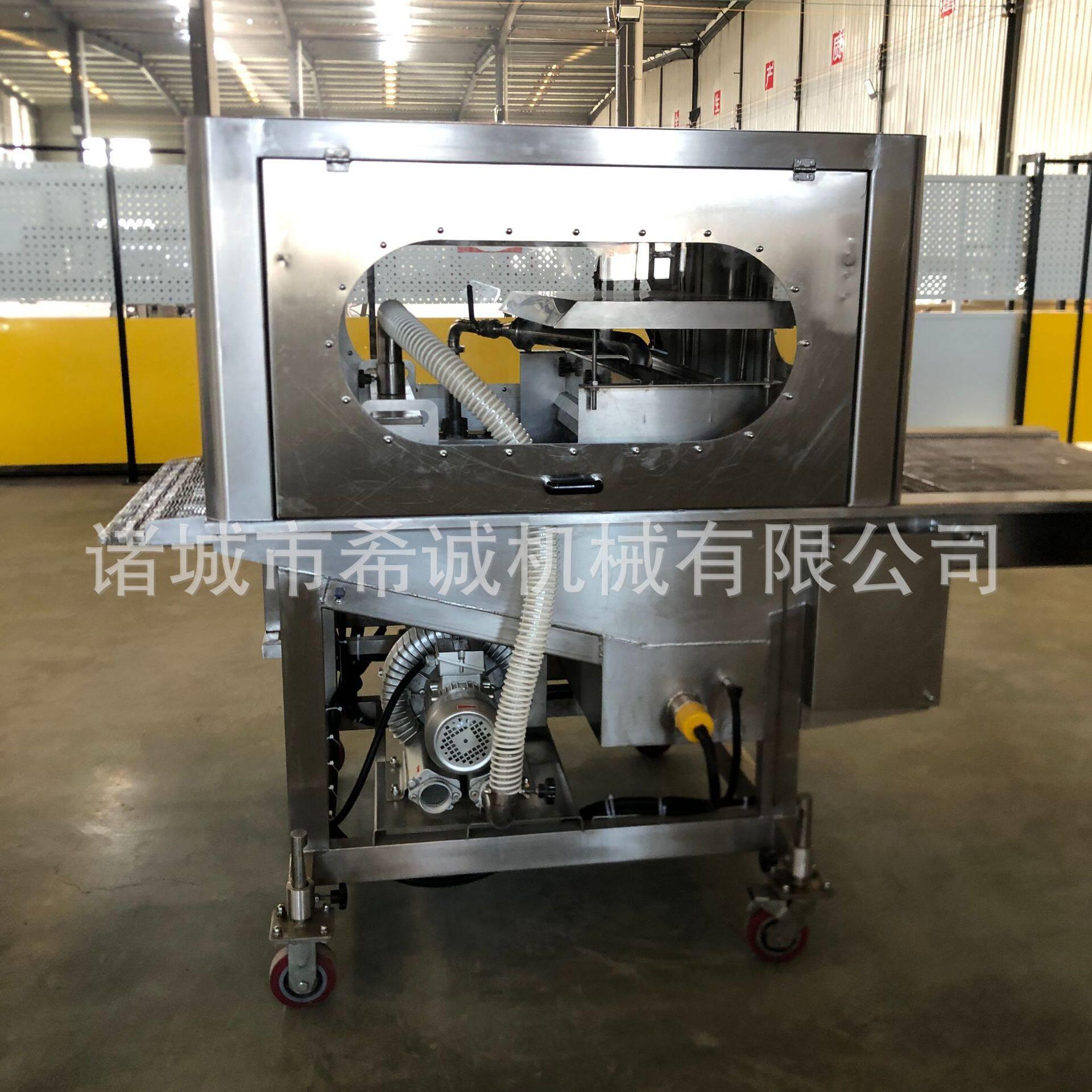晴王葡萄巧克力涂层机烘焙糕点冻干草莓面或者双面巧克力涂层机