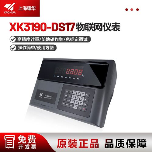 地磅称重显示器耀华XK3190-DS17电子秤高精度防作弊大容量储存