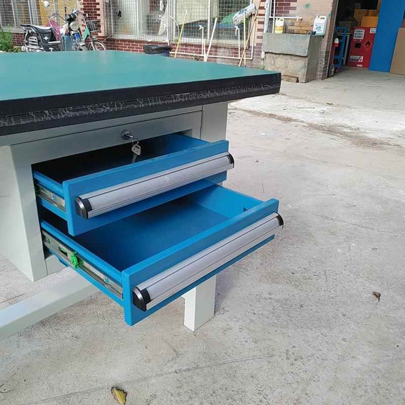 防静电重操子台作桌YQ-0109抽屉型式检验维修打包防静电工作台厂