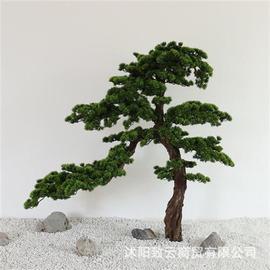 大型仿真松树直批园林景观仿真树盆栽植物美人松雪松仿真迎客松