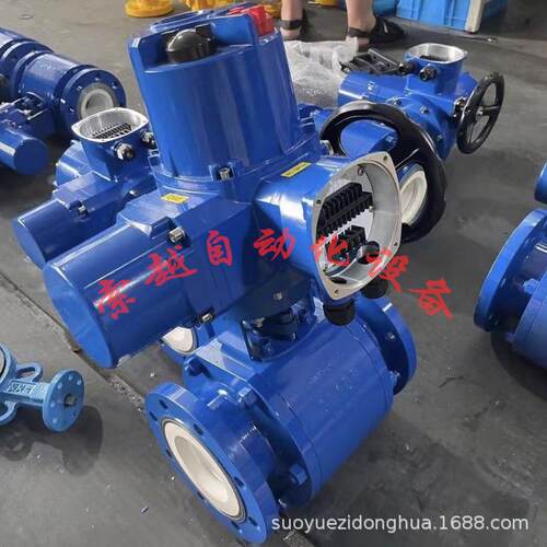 索越电动衬氟阀Q9索越41F46球-16体C DN15 积小 重量轻 耐腐蚀切