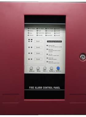 ZC1004传统报警系统多线报警主机4ZONEPANEL4区火警控制面板