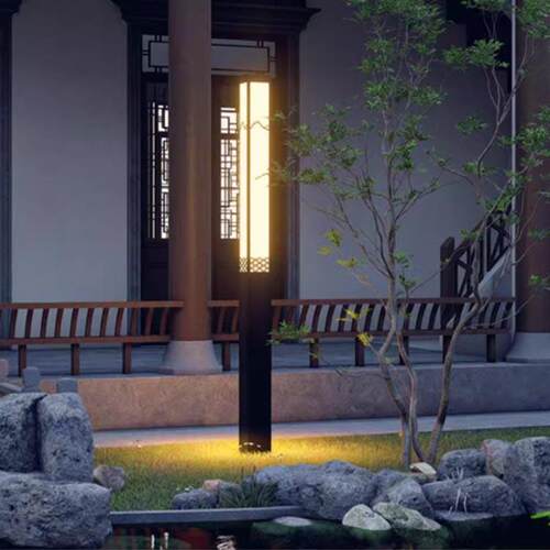 现简约le代d小方形庭院庭院灯区公园院景观灯户外防庭水景观灯
