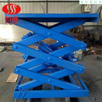 固定剪叉降机高空货升降平台10米升降平台地载藏升降机DCQG-5升剪