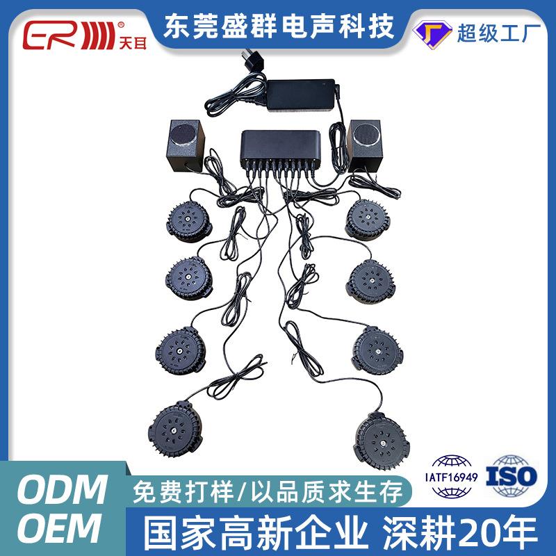 理疗床影院汽车座椅共振喇叭套装沙发体感音乐按摩床垫震动喇叭