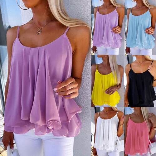 Women's tank top with camisole 吊带女式小背心上衣