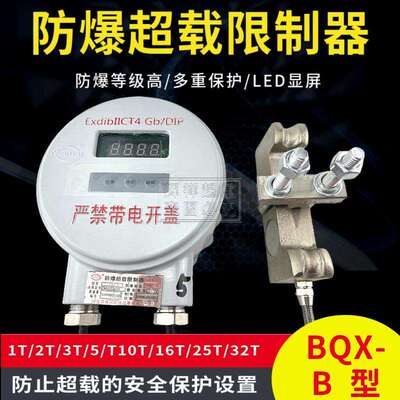 黄河防爆BQX-B型起重机防爆电动葫芦超载起重量限制器1T--32T