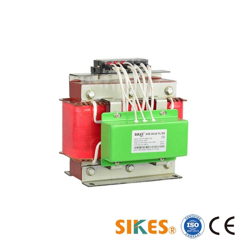 正弦波滤波器用于解决马达发热,噪音,烧马达等 1.5kw 3A 380V