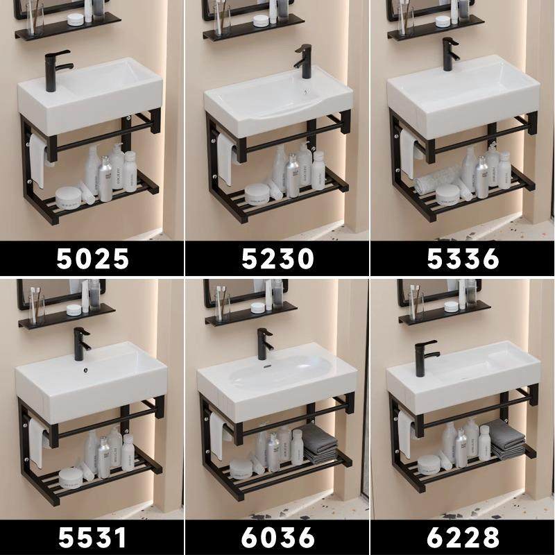 小户型小尺寸洗手盆洗手池超窄角落挂墙式洗脸盆壁挂小型迷你窄边