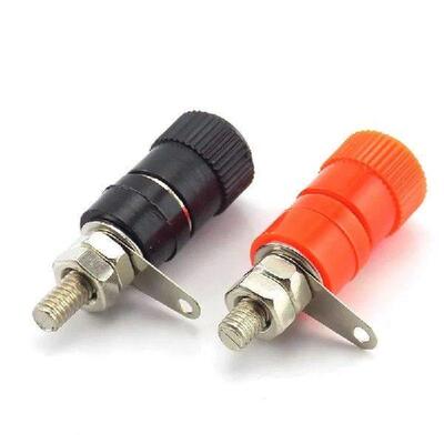 4 10pcs 4mm Banana Plugs Socket Connector Nickel Plated