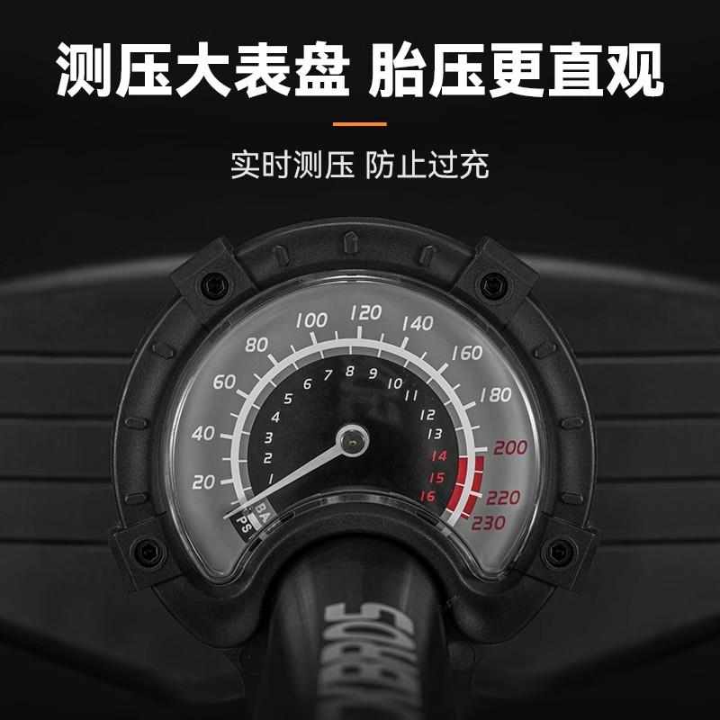 自行车打气筒家用充气泵电动电瓶车公路车高压气管子篮球通用汽车