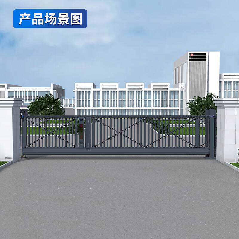 启功风电悬动无轨悬浮131智能遥控段滑门工厂移门悬空抗平大门航