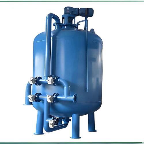 源头工厂核桃壳过滤器多介质机械适用含油污水处反冲洗