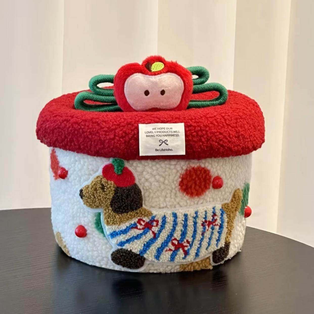 腊肠狗收纳筐家用桌面带盖子可爱杂物储纳盒七夕节生日礼物抱抱桶,收纳整理,收纳筐,淘宝优惠券,粉丝福利购,淘宝优惠卷