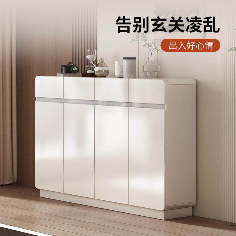 鞋柜简约现代门厅柜客厅储物玄关柜时尚烤漆收纳柜大容量家用门口
