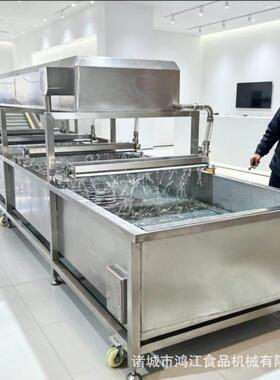 巴沙鱼柳挂冰线 鱼类刨冰机带鱼虾仁挂冰机 大型海鲜类肉类挂冰机